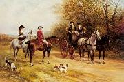 unknow artist Classical hunting fox, Equestrian and Beautiful Horses, 024. oil painting reproduction